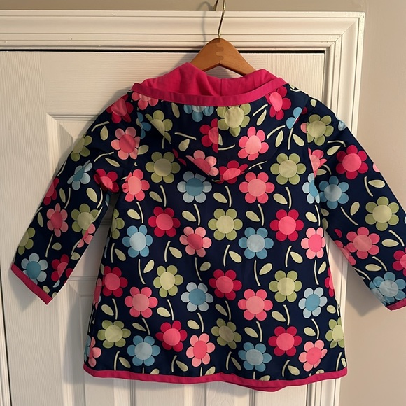 Gymboree Flowered Rain Jacket - Picture 6 of 9